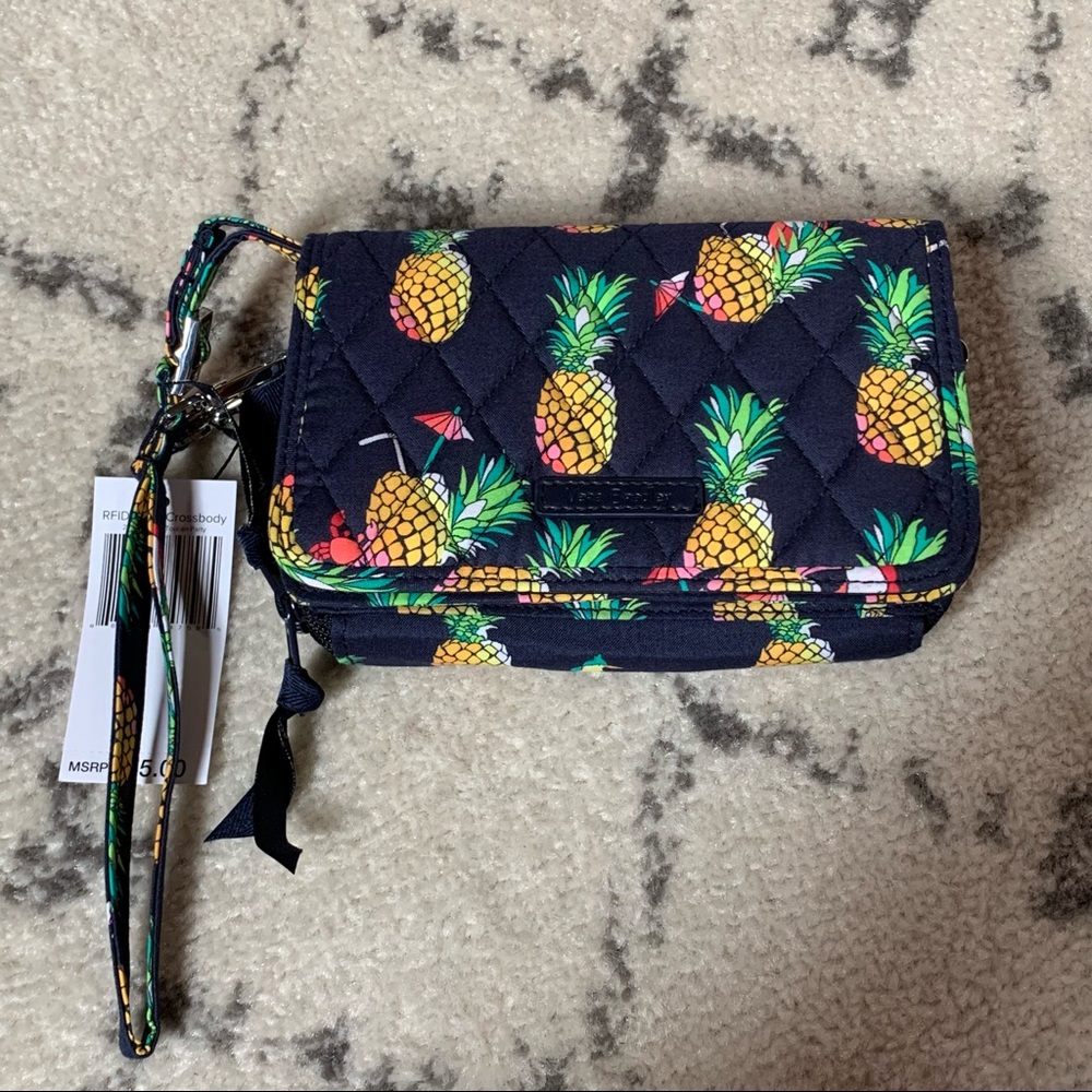 New! RFID 3-in-1 Crossbody in Toucan Party
